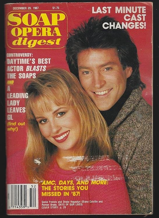 SOAP OPERA DIGEST DECEMBER 29, 1987