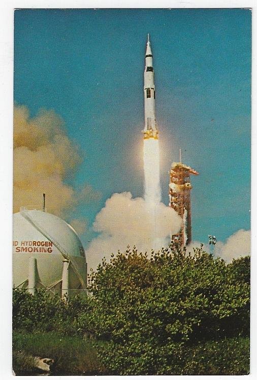 APOLLO 15 SATURN V LAUNCH, JUNE 26TH, KENNEDY SPACE CENTER, FLORIDA