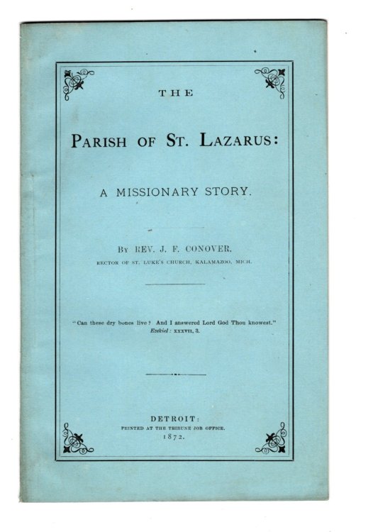 Parish of St Lazarus, the : A Missionary Story (Saint Lazarus) (1872)