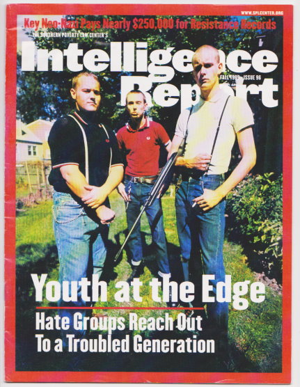Southern Poverty Law Center Intelligence Report : Number 96, Fall 1999, Youth at the Edge