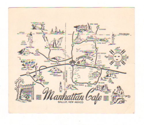 Manhattan Cafe : Gallup, New Mexico