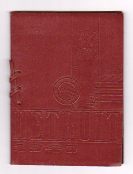 University of Detroit Fifty-Seventh Annual Commencement : 1940