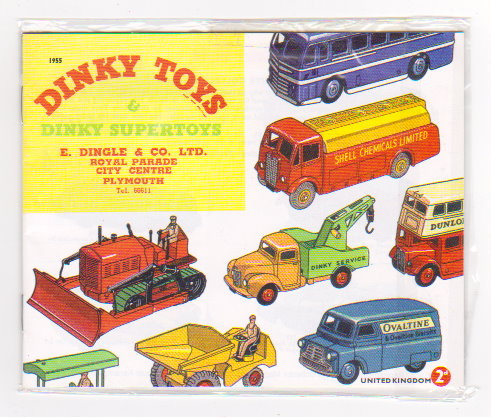 Dinky Toy Catalog 1955 : Dinky Toys and Dinky Supertoys, UK Edition, Reproduction