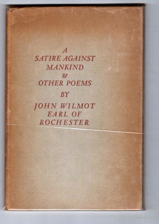 Satire Against Mankind, a : And Other Poems