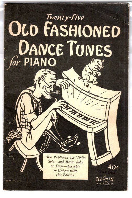 Twenty-Five Old Fashioned Dance Tunes for Piano