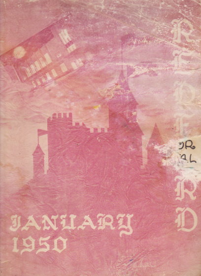 Redford High School Senior Annual, January 1950 : Yearbook, Year Book, Redford, Michigan