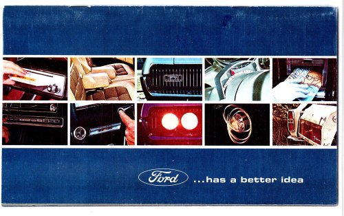 Ford Has a Better Idea, 1967 : New for This Year ; Stereo-Sonic Tape Deck
