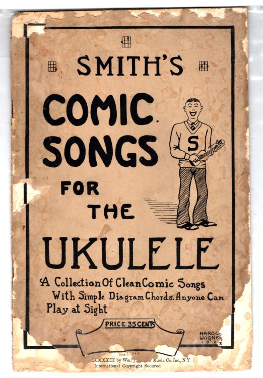 Smith's Comic Songs for the Ukulele : A Collection of Clean Comic Songs with Simple Diagram Chords Anyone Can Play at Sight