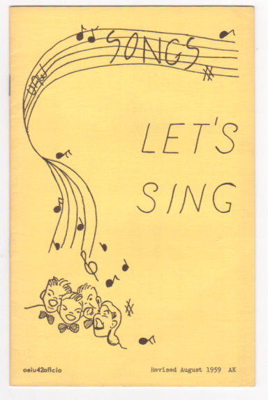 Let's Sing UAW Songs : United Auto Workers