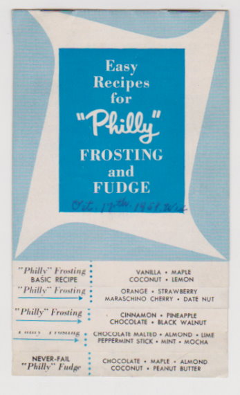 Easy Recipes for Philly Frosting and Fudge : Philadelphia Brand Cream Cheese
