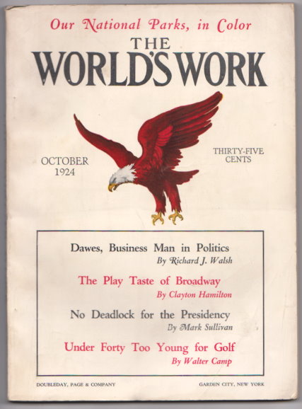 World's Work, The, Volume 68, Number 6, October 1924 : Under Forty Too Young for Golf