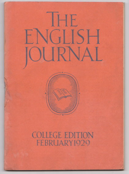 English Journal, The, Volume 18, Number 2, February 1929 : Official Organ of the National Council of Teachers of English