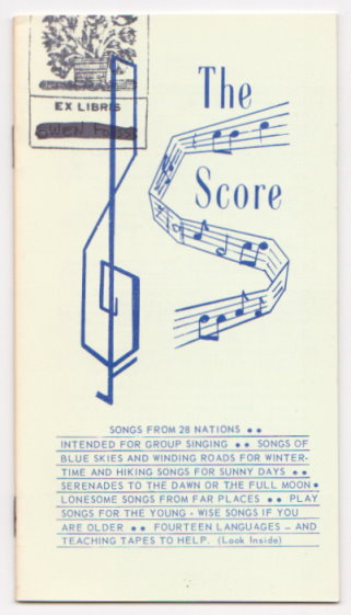 Score, the : Songs from 28 Nations