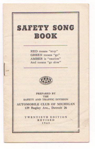 Safety Song Book