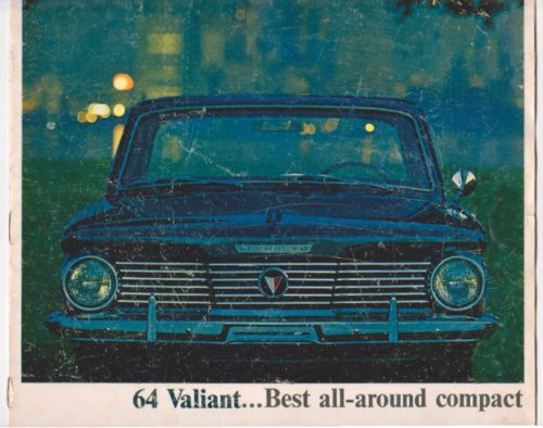 64 Valiant : 1964 Chrysler Plymouth Valiant, Best All-Around Compact, Sales Brochure