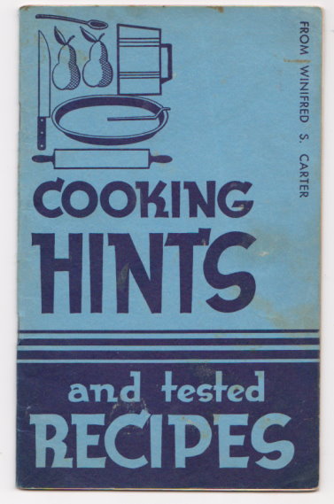 Cooking Hints and Tested Recipes : The New Crisco, 1937