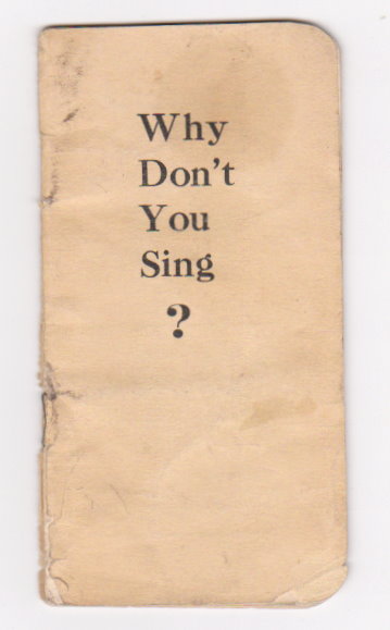 Why Don't You Sing : American Oil Corporation Songbook