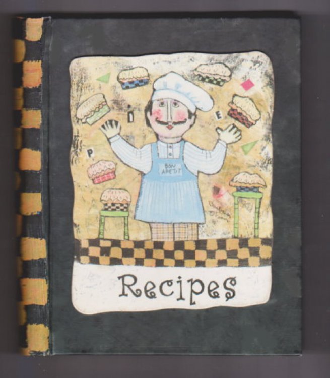 Quaint Chef : Recipe Blank Book