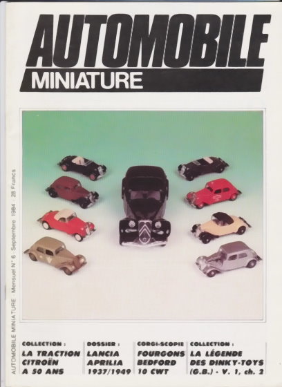 Automobile Miniature : Number 6, September 1984