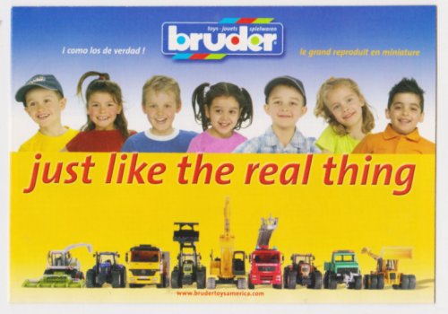 Bruder, Just like the Real Thing : Toys, Jouets, Spielwaren