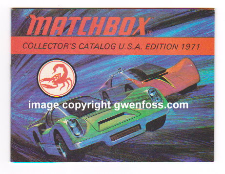 Matchbox Collector's Catalog : USA Edition 1971