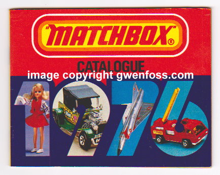 Matchbox Catalogue : USA Edition 1976