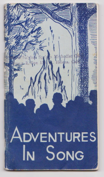 Adventures in Song : Methodist Youth Songbook, Cooperative Recreation Service