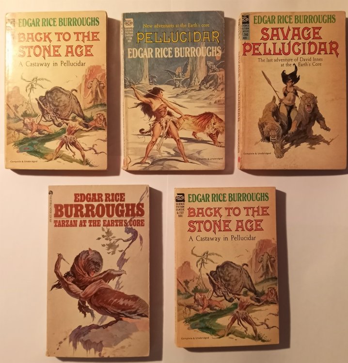 Back to the Stone Age : A Castaway in Pellucidar