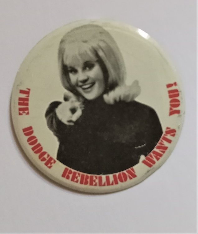 Dodge Rebellion Wants You ! , the : Pamela Austin Promotional Pin