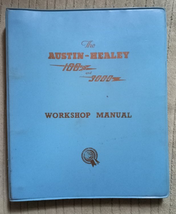 Austin Healey Workshop Manual : 100/6 (Series BN4 and BN6) and 3000 (Series BN7 and BT7)