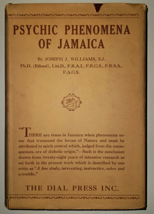 Psychic Phenomena of Jamaica : Twenty-Eight Years of Research