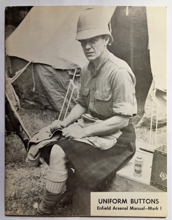 Uniform Buttons : Enfield Arsenal Manual Mark 1