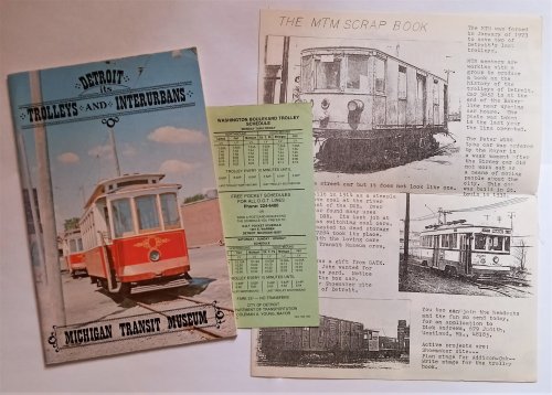 Detroit : Its Trolleys and Interurbans