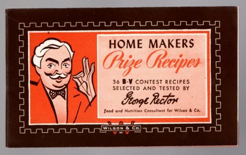 Home Makers Prize Recipes : 36 B-V Contest Recipes