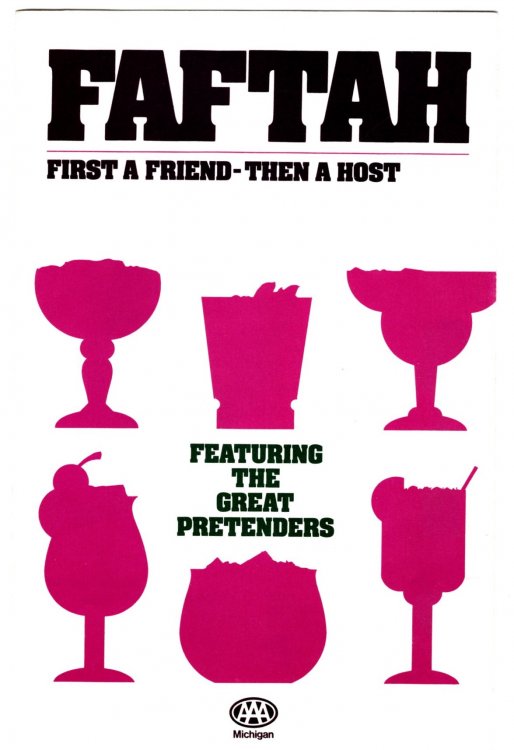 Faftah, First a Friend, Then a Host : Featuring the Great Pretenders