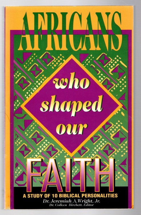 Africans Who Shaped Our Faith : A Study of 10 Biblical Personalities, Student Guide (Signed)