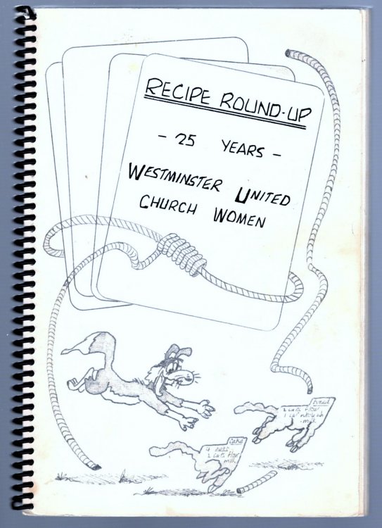 Recipe Round-Up : 25 Years, Westminster United Church Women