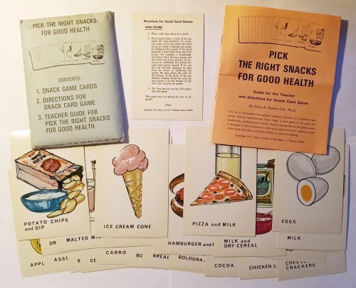 Pick the Right Snacks for Good Health : Guide for the Teacher and Directions for Snack Card Game