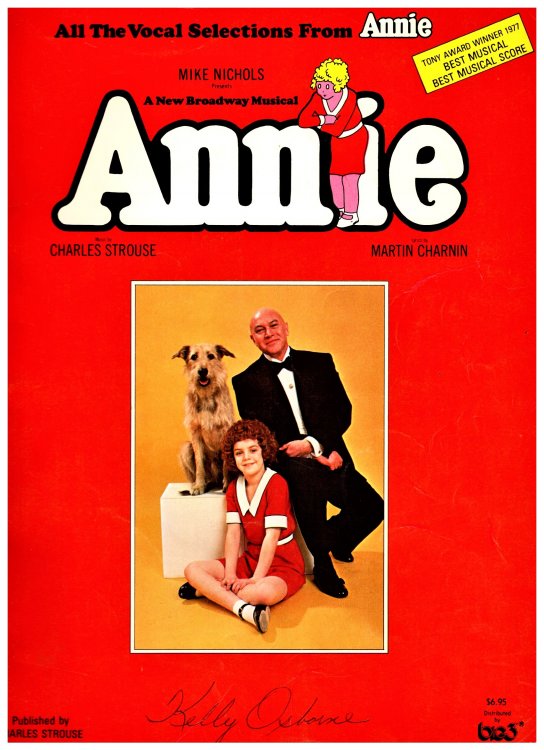 All the Vocal Selections from Annie : A New Broadway Musical