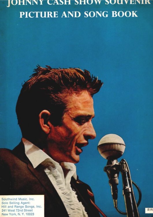 Johnny Cash Show Souvenir : Picture and Song Book