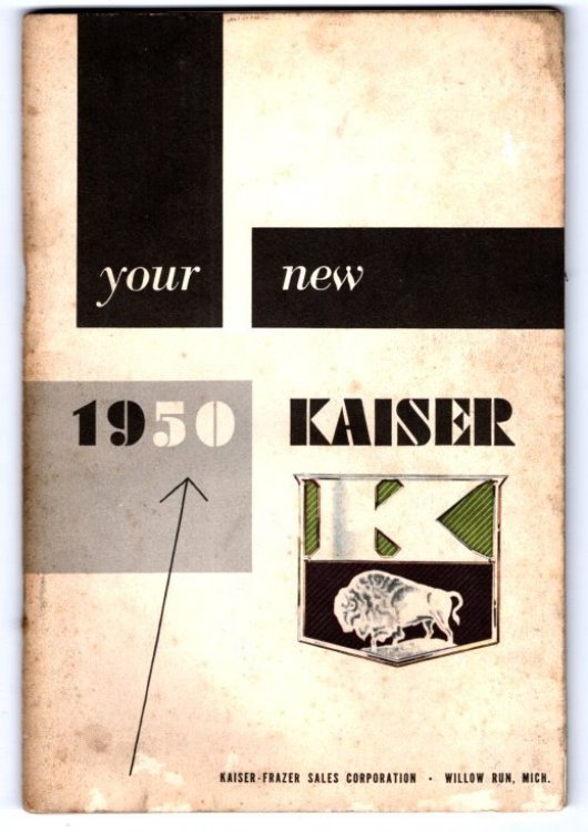Your New 1950 Kaiser : Facts and Features