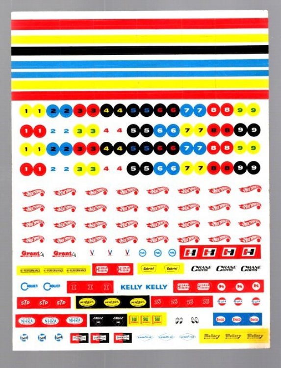 Hot Wheels : Sticker Bank