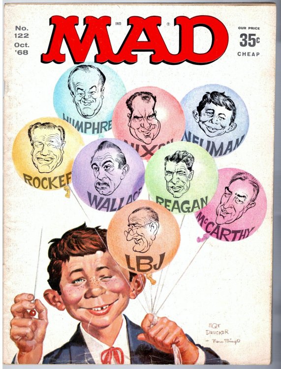 Mad Magazine Number 122 : October 1968