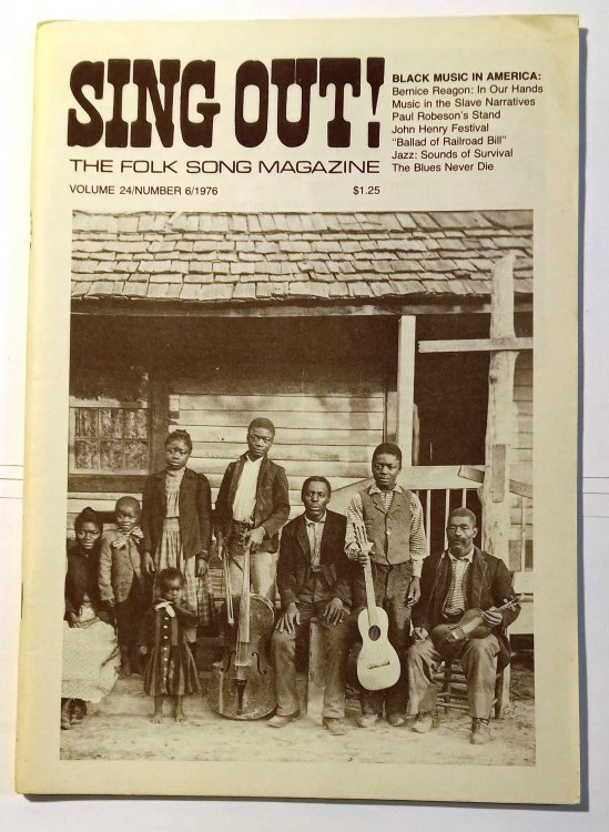 Sing Out ! The Folk Song Magazine : Volume 24, Number 6, January February 1976, Black Music in America