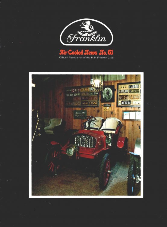 Franklin Air Cooled News Number 61 : Volume 20, Number 4, July 1973