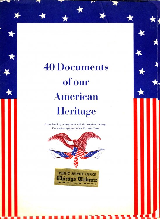 40 Documents of Our American Heritage
