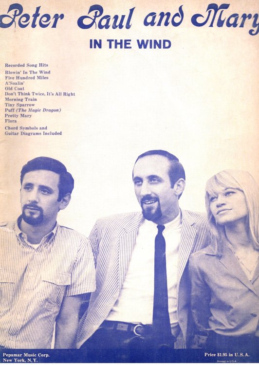 Peter, Paul and Mary in the Wind : album tie-in