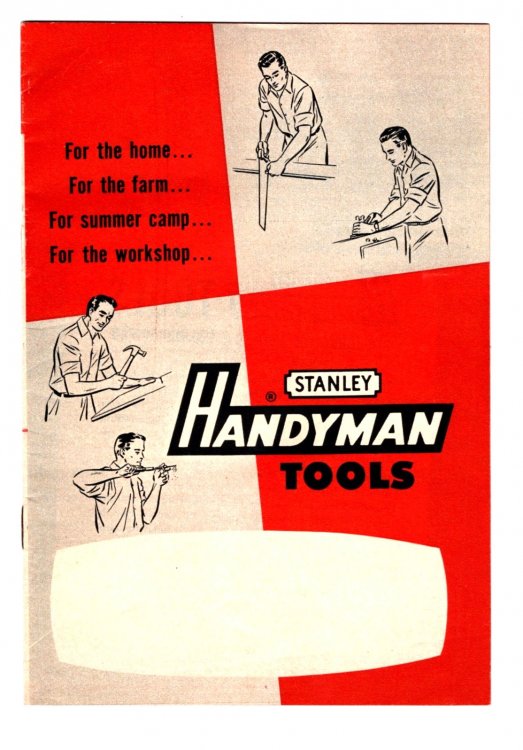 Stanley Handyman Tools : For the Home, for the Farm, for Summer Camp, for the Workshop