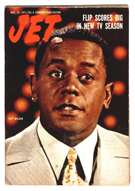 Vintage Jet Magazine, November 25, 1971 : Flip Wilson Scores Big in New TV Season