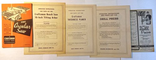 Craftsman Tools : Operation and Maintenance
